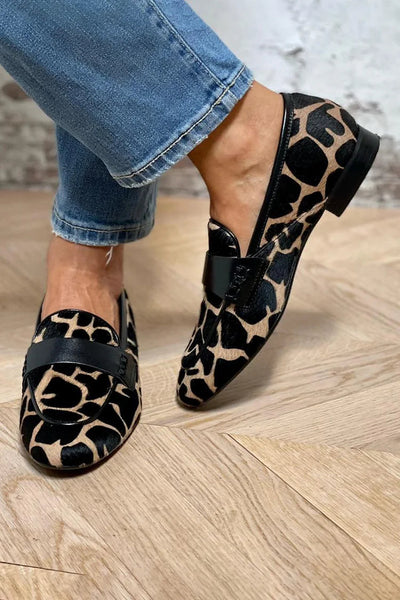 SOFIA | MOCASINES CON ESTAMPADO ANIMAL