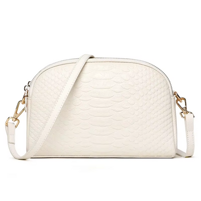Isabella | Mini bolso de hombro con efecto cocodrilo