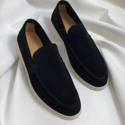Mocasines elegantes de ante – Estilo actual