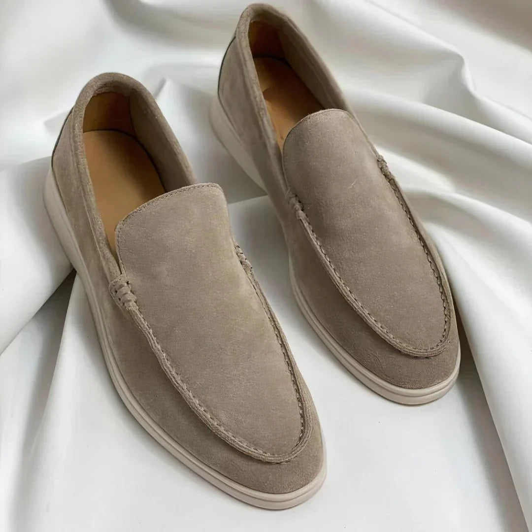 Mocasines elegantes de ante – Estilo actual