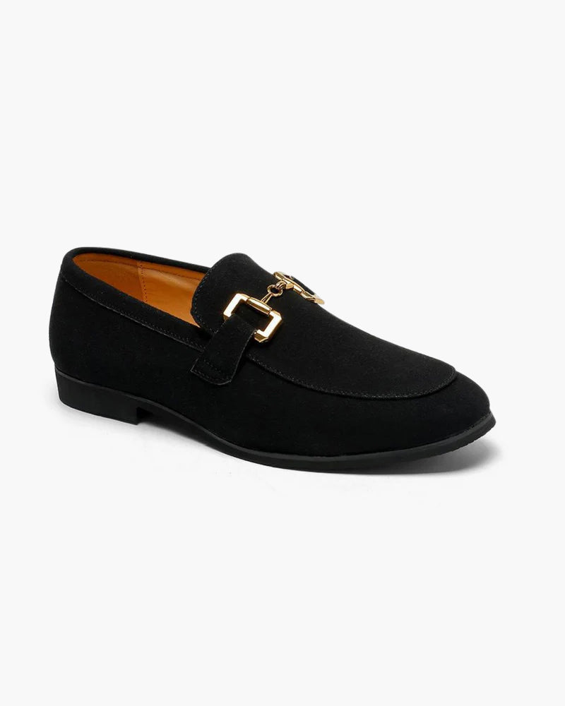 Zapatos de ante de lujo para un estilo elegante.