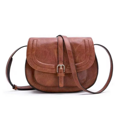 Evelyn™ | Bolso de hombro clásico con forma de silla de montar