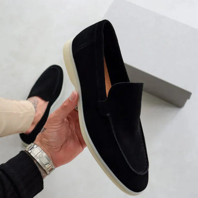 Mocasines elegantes de ante – Estilo actual