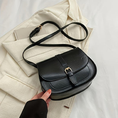 Evelyn™ | Bolso de hombro clásico con forma de silla de montar
