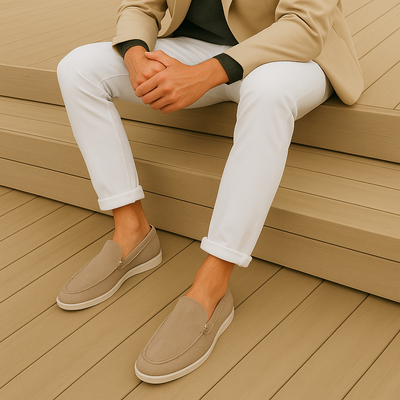 Mocasines elegantes de ante – Estilo actual